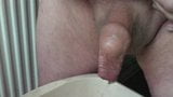 Piss with table tennis ball and 8 marbles in foreskin snapshot 5