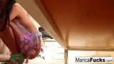 Asian Legend Marica Hase plays with an enormous sexy toy snapshot 3