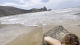 Sexe anal sur la plage snapshot 3