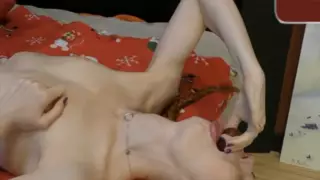 Webcam Slut Deep Throats 12 Inch Dildo in Ass and Mouth Oops ...