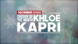 Юная блондинка-блондинка Chery месяца Khloe Kapri в красном нижнем белье snapshot 1