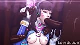 Overwatch D.va Serving All The Dark Boners Tonight snapshot 10