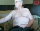 grandpa jerking off & ass show snapshot 1