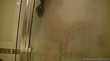 Sexy big titted chick recorded inside shower by bf snapshot 6