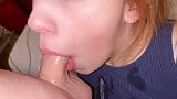 Blondă fierbinte adânc în gât și sex dur cu spermă în gură, partea 2 snapshot 4