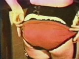 Retro, prickelndes Kleid, Striptease snapshot 7