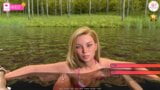 硅的翅膀：看起来超级模特的性感女孩在湖中游泳 - ep16 snapshot 12