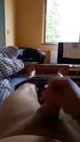 Jerking at Work and Cum snapshot 2