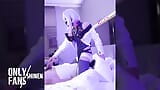 Facesitting sexy Cyberpunk Lucy Cosplayer, asiatische Hentai Femboy Transvestit cosplay transvestiten 8 snapshot 8