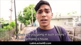 Прямую латинскую твинку-папочку трахнули на улице в любительском видео в любительском видео snapshot 2