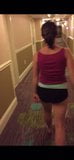 Cute wife flashing in hotel snapshot 2