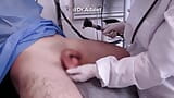 Arab female doctor CFNM examination of the penis of a young patient snapshot 10