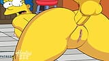 MOE RUINS MARGE'S ASS (THE SIMPSONS) snapshot 3