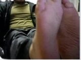 Straight guys feet on webcam #106 snapshot 12