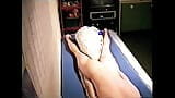 Two Strip Wank Hump Masturbation at one Day with my first HI8 Camera snapshot 11