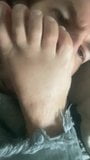 Foot on face snapshot 2