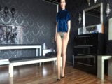 Lady Victoria Valente: Pantyhose Lady JOI snapshot 12