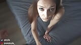 I got fucked really hard during my photo session, made my photographer cum on my ass - Jessi Q POV snapshot 4