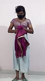 Gunjan con un sari snapshot 3
