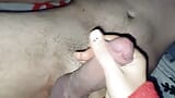 Stepmom films how she milks me the cream. Two handjob videos in one. snapshot 5