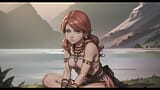 AI generated Oerba Dia Vanille (Final Fantasy XIII) snapshot 4