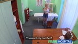 Fakehospital hermosa rubia tetona ama a un hombre en uniforme snapshot 20