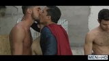 Superman and Batman rescuing the three cock hungry studs snapshot 1