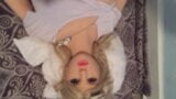 Sexdoll 18 yaşındaki kedi genç sarışın minyon esmer minik snapshot 9