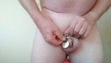 My sissy sally locked in chastity snapshot 8