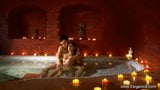 Couple érotique dans le sauna indien snapshot 7