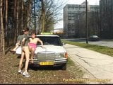 Sex real cu taximetrist pe stradă snapshot 12