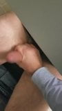 Jacking off a hairy daddy under the stall snapshot 6