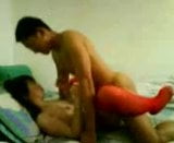 Amateur chino medias rojas Sexo snapshot 9