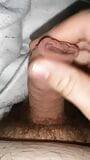 Bumping my cum in my Foreskin snapshot 1