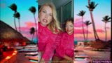 SugarNadya and her friend NataliGreen talk about going to the club on vacation snapshot 13