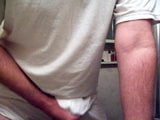 Me Cumming in boxer shorts snapshot 5