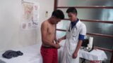 Examined Asian twink nailed by doctor for cum after assplay snapshot 1