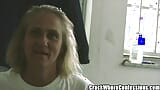 Ghetto Granny Whore Sucks Dick in Flop House Ghetto Horror Ho! snapshot 9