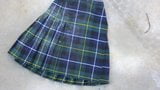 trample and kick green tartan 2 skirt snapshot 1