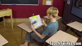 Horny twink and substitute teacher hot hardcore pounding snapshot 1