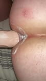 Creamy anal dildo snapshot 10