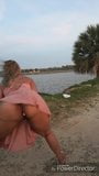 Beachside twerking snapshot 6