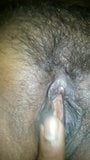 Playing with wet hairy Pussy snapshot 2