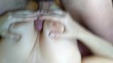 my busty wife's titsjob snapshot 5