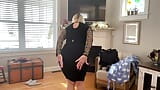 La nonna di 65 anni mostra il suo perizoma rosso su youtube snapshot 18