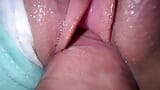 Hot Close up fuck and cumshot on my dirty pad snapshot 9