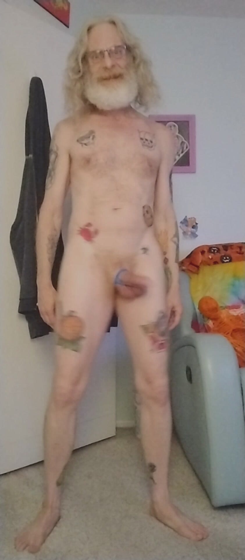 Dorky Daddy Dick part 1. Daddy's penis makes him act stoopid & silly & sexy, and he fucking loves it!