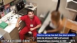 Maria Santos, coquine humaine, obtient un orgasme avec une baguette magique Hitachi obligatoire pendant des expériences médicales par le docteur Tampa snapshot 15