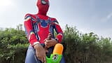 Asian Spiderman in Songkran Festival 2024 snapshot 14