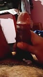 Puissance de poussée de la bite, gros cuisinier, masturbation, éjaculation, grosse bite, amateur, masturbation de bite, squirti de longue durée snapshot 18